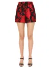 Dries Van Noten Women's Stylish Mail Shorts For Ss20 In Red
