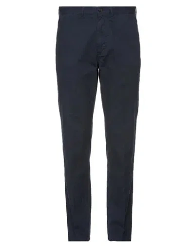 Dries Van Noten Man Pants Navy Size 32 Cotton In Blue