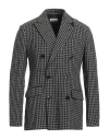 Dries Van Noten Man Suit Jacket Black Size 36 Linen In Black