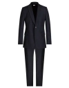 Dries Van Noten Man Suit Midnight Blue Size 42 Wool In Blue
