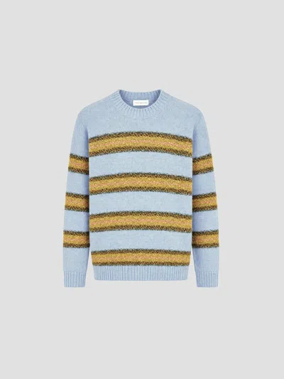 Dries Van Noten Master 4755 M. K. Sweater In Blue