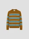 Dries Van Noten Master 4755 M. K. Sweater In Rust