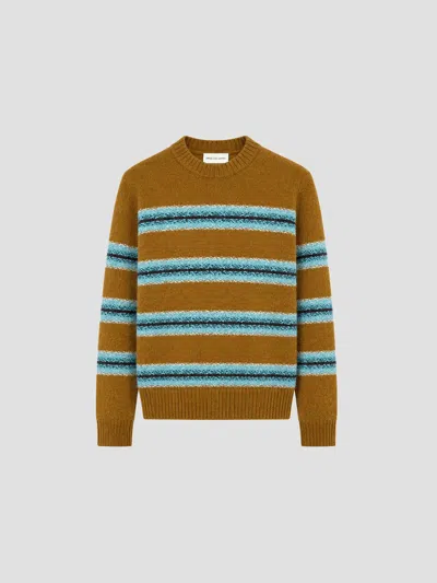 Dries Van Noten Master 4755 M. K. Sweater In Rust