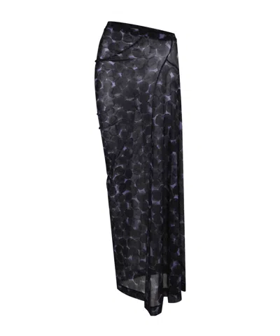 Dries Van Noten Maxi Skirt In Black