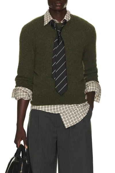Dries Van Noten Melbourne Sweater In Forest
