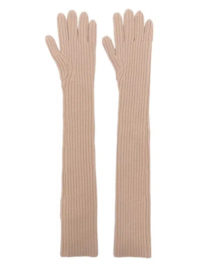 Dries Van Noten 02760.musk 9706 Gloves Accessories In Brown