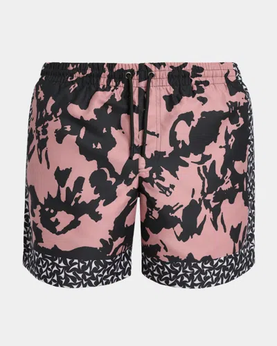 DRIES VAN NOTEN MEN & APOS;S PHIBBS FLORAL-PRINT LINED NYLON SWIM TRUNKS