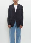Dries Van Noten Men Bilbo Jacket In Navy