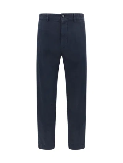 Dries Van Noten Men Chino Pants In Blue