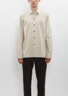Dries Van Noten Men Cornish Shirt In Beige