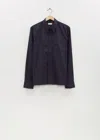 Dries Van Noten Men Corran Cotton Shirt In Blue