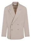 Dries Van Noten Men's Cotton Jacket In Gray