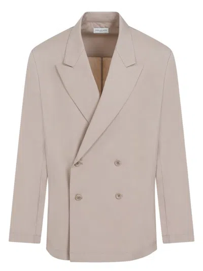 Dries Van Noten Men's Cotton Jacket In Brown