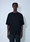 Dries Van Noten Essential Black T-shirt Crafted From Premium Cotton In Black