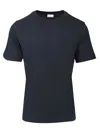 Dries Van Noten Men Cotton T-shirt In Blue