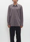 Dries Van Noten Men Croom Shirt In Grey