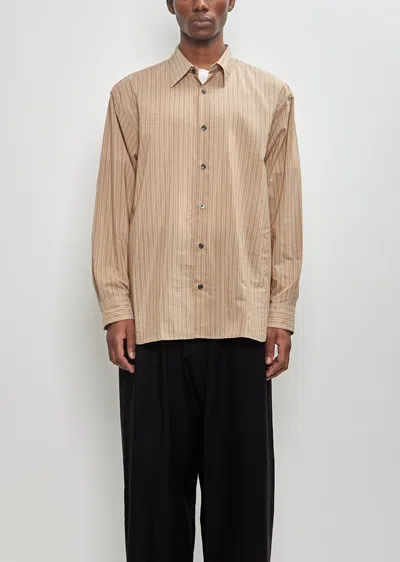 Dries Van Noten Men Croom Shirt In Sand