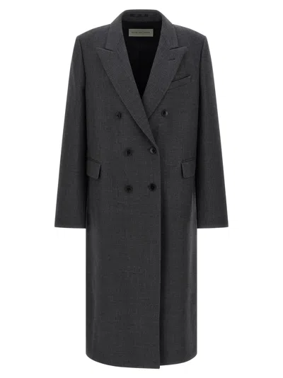 DRIES VAN NOTEN DRIES VAN NOTEN MEN DOUBLE-BREASTED COAT