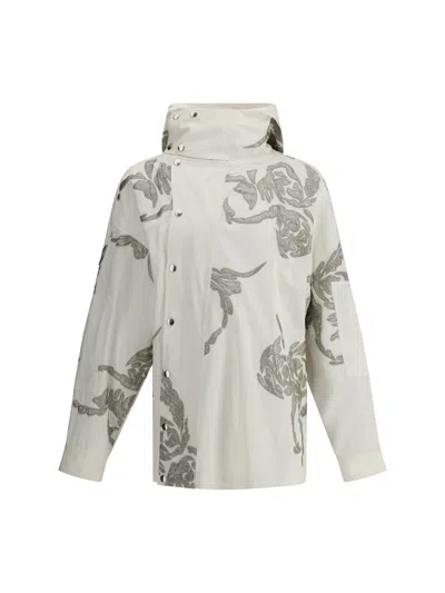 Dries Van Noten Men Gold Decorations Shirt-jacket