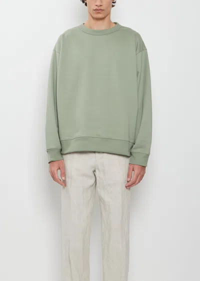 Dries Van Noten Men Hax Cotton Sweatshirt In Green