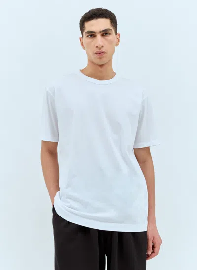 Dries Van Noten Men Heer T-shirt In White