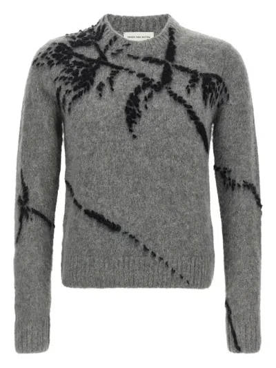DRIES VAN NOTEN DRIES VAN NOTEN MEN "MOUCHE" ROUND NECK SWEATER