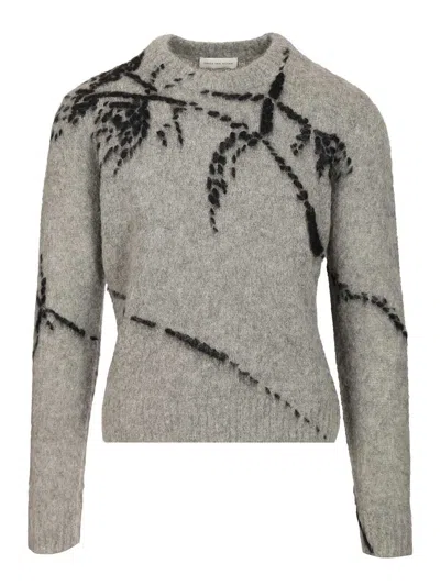 DRIES VAN NOTEN DRIES VAN NOTEN MEN "MOUCHE" SWEATER IN ALPACA BLEND