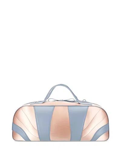 Dries Van Noten Men Paneled Duffel Bag In Multi