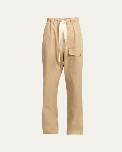 DRIES VAN NOTEN MEN'S PANNOCH TIE-WAIST PANTS