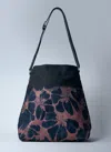 Dries Van Noten Mens Rust Floral-print Cotton Shoulder Bag In Brown