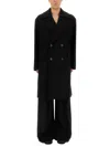 Dries Van Noten Racos Coat In Black