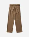 Dries Van Noten Men S Overdyed Sailor Pants Mud In Brown