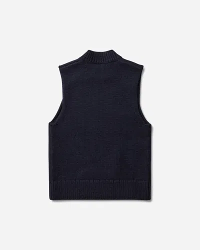 Dries Van Noten Men S Sleeveless Sweater Navy In Blue
