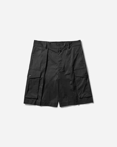 Dries Van Noten Men S Wide Pleated Shorts In Black