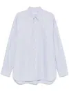 Dries Van Noten Stripe Pattern Shirt In 975 Dessin A