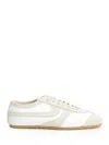Dries Van Noten Men Suede Sneakers In White