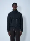 Dries Van Noten Men Venice Shell Jacket In Blue
