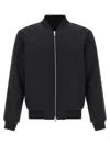 Dries Van Noten Volker Reversible Bomber Jacket In Black