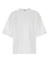 Dries Van Noten Oversized White Cotton T-shirt In White