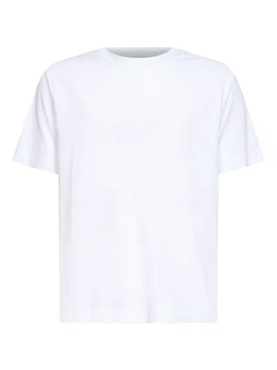 Dries Van Noten Men White Jersey Regular-fit Crewneck T-shirt In Multi