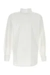 Dries Van Noten Men White Poplin Corsino Shirt In White