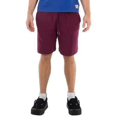 Dries Van Noten Men's Wine Drawstring Shorts