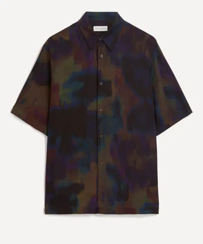 Dries Van Noten Mens Clasen Short-sleeve Shirt