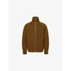 Dries Van Noten Mens Khaki Monty Bis Wool-knitted Sweater In Brown