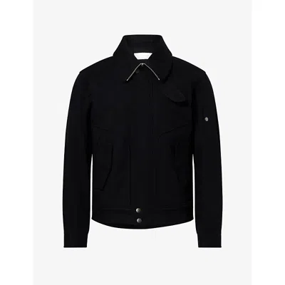 Dries Van Noten Mens  Vince Cotton-twill Jacket In Black