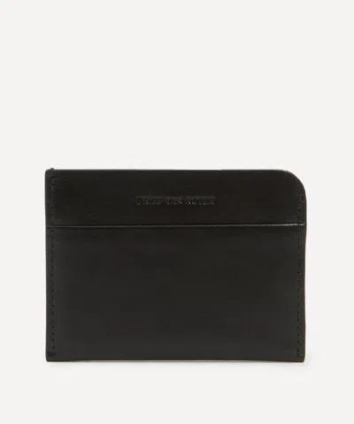 Dries Van Noten Mens Logo Embossed Cardholder