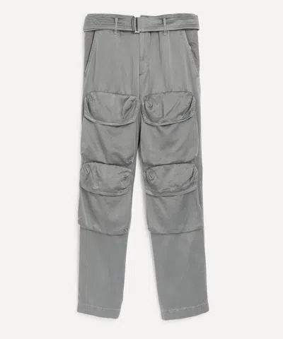 Dries Van Noten Mens Overdyed Cargo Trousers