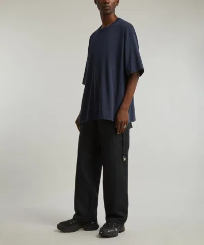 Dries Van Noten Mens Oversized Cotton Jersey T-shirt