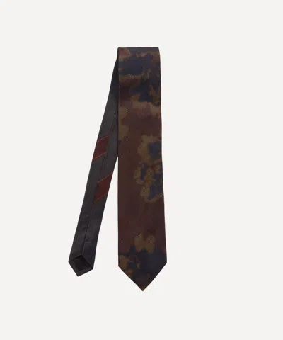 Dries Van Noten Mens Printed Tie