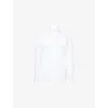 Dries Van Noten Mens White Carvies Bis Cotton-poplin Shirt In White